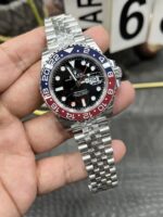 VS Factory Rolex GMT-Master II “Pepsi” Jubilee Bracelet (m126710blro-0001) 1:1 Super Clone – DD3285 Movement - Image 4