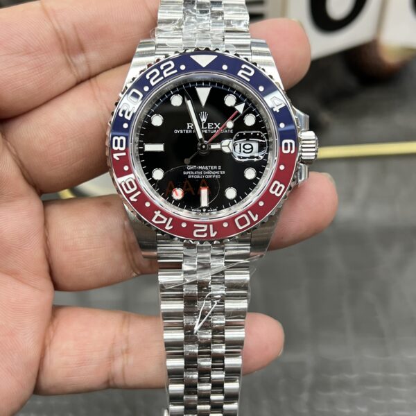 VS Factory Rolex GMT-Master II “Pepsi” Jubilee Bracelet (m126710blro-0001) 1:1 Super Clone – DD3285 Movement
