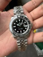 VS Factory Rolex GMT-Master II “Bruce Wayne”Jubilee Bracelet (m126710grnr-0003) 1:1 Super Clone – DD3285 Movement - Image 2