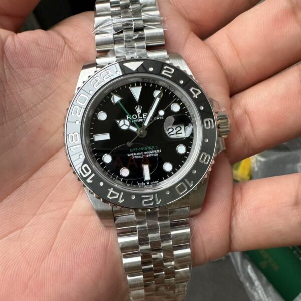VS Factory Rolex GMT-Master II “Bruce Wayne”Jubilee Bracelet (m126710grnr-0003) 1:1 Super Clone – DD3285 Movement