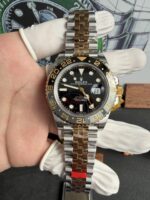 VS Factory Rolex GMT-Master II “Two-Tone GRNR” Yellow Gold Jubilee (m126713grnr-0001) 1:1 Super Clone – DD3285 Movement - Image 3