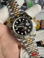 VS Factory Rolex GMT-Master II “Two-Tone GRNR” Yellow Gold Jubilee (m126713grnr-0001) 1:1 Super Clone – DD3285 Movement - Image 6