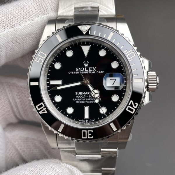 VS Factory Rolex Submariner Date “Black Submariner” 41mm (126610LN) 1:1 Super Clone – DD3235 Movement