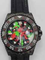 VS Factory Rolex GMT-Master II “DiW Carbon Splatter” Forged Carbon Fiber (Custom Edition) 1:1 Super Clone – DD3285 Movement - Image 3