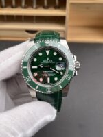 VS Factory Rolex Submariner Date “Hulk” Custom Green Leather Strap 40mm (116610LV) 1:1 Super Clone – DD3135 Movement - Image 2