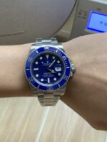 VS Factory Rolex Submariner Date “Smurf” Blue 40mm (116619LB) 1:1 Super Clone – DD3135 Movement - Image 5