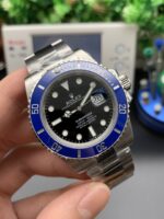 VS Factory Rolex Submariner Date “Cookie Monster” Blue Bezel 41mm (126619LB) 1:1 Super Clone – DD3235 Movement - Image 3
