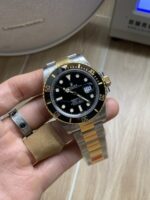 VS Factory Rolex Submariner Date “Two-Tone Black” 18K Yellow Gold 41mm (126613LN) 1:1 Super Clone – DD3235 Movement - Image 4