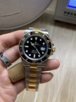 VS Factory Rolex Submariner Date “Two-Tone Black” 18K Yellow Gold 41mm (126613LN) 1:1 Super Clone – DD3235 Movement - Image 2