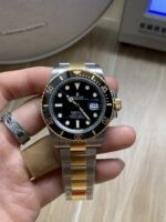 VS Factory Rolex Submariner Date “Two-Tone Black” 18K Yellow Gold 41mm (126613LN) 1:1 Super Clone – DD3235 Movement - Image 3