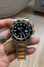 VS Factory Rolex Submariner Date “Two-Tone Black” 18K Yellow Gold 41mm (126613LN) 1:1 Super Clone – DD3235 Movement