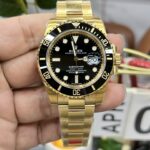 VS Factory Rolex Submariner Date “Solid Gold Black” 40mm (116618LN) 1:1 Super Clone – DD3135 Movement