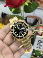 VS Factory Rolex Submariner Date “Solid Gold Black” 40mm (116618LN) 1:1 Super Clone – DD3135 Movement - Image 5