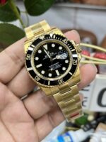 VS Factory Rolex Submariner Date “Solid Gold Black” 40mm (116618LN) 1:1 Super Clone – DD3135 Movement - Image 3