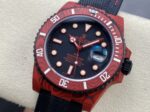 VS Factory Rolex Submariner Date “DiW Red Devil” Layered Red Carbon (Custom Edition) 1:1 Super Clone – DD3135 Movement - Image 2