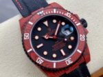 VS Factory Rolex Submariner Date “DiW Red Devil” Layered Red Carbon (Custom Edition) 1:1 Super Clone – DD3135 Movement - Image 3