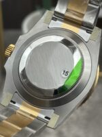 VS Factory Rolex Submariner Date “Two-Tone Black” 18K Yellow Gold 40mm (116613LN) 1:1 Super Clone – DD3135 Movement - Image 10