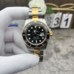 VS Factory Rolex Submariner Date “Two-Tone Black” 18K Yellow Gold 40mm (116613LN) 1:1 Super Clone – DD3135 Movement
