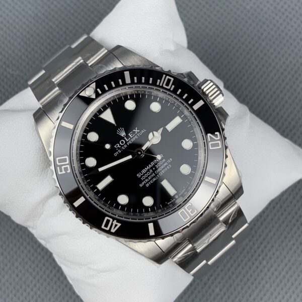 VS Factory Rolex Submariner “No-Date” Black 41mm (124060) 1:1 Super Clone – DD3230 Movement