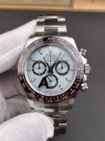 VS Factory Rolex Cosmograph Daytona “Ice Blue” Platinum (116506) 1:1 Super Clone – DD4130 Movement - Image 3