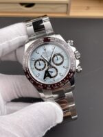 VS Factory Rolex Cosmograph Daytona “Ice Blue” Platinum (116506) 1:1 Super Clone – DD4130 Movement - Image 4