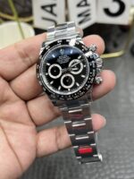 VS Factory Rolex Cosmograph Daytona Black Dial Black Ceramic Bezel 40mm (116500LN) 1:1 Super Clone – DD4130 Movement - Image 5