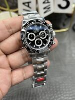 VS Factory Rolex Cosmograph Daytona Black Dial Black Ceramic Bezel 40mm (116500LN) 1:1 Super Clone – DD4130 Movement - Image 4