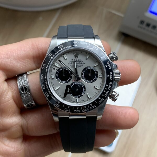 VS Factory Rolex Cosmograph Daytona “Grey Ghost” Slate Dial (126519LN) 1:1 Super Clone – DD4131 Movement