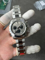 VS Factory Rolex Cosmograph Daytona White Gold Slate Grey Dial (116509) 1:1 Super Clone – DD4130 Movement - Image 5