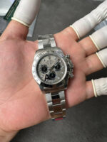 VS Factory Rolex Cosmograph Daytona White Gold Slate Grey Dial (116509) 1:1 Super Clone – DD4130 Movement - Image 4