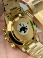 VS Factory Rolex Cosmograph Daytona Full Yellow Gold “John Mayer” Green Dial (116508) 1:1 Super Clone – DD4130 Movement - Image 5