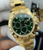 VS Factory Rolex Cosmograph Daytona Full Yellow Gold “John Mayer” Green Dial (116508) 1:1 Super Clone – DD4130 Movement - Image 3