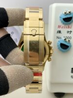 VS Factory Rolex Cosmograph Daytona Full Yellow Gold “John Mayer” Green Dial (116508) 1:1 Super Clone – DD4130 Movement - Image 6