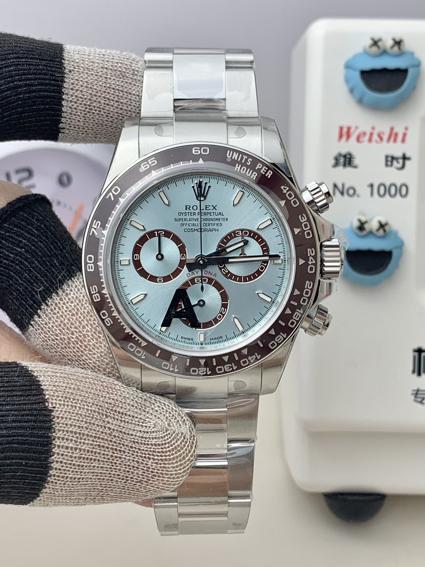 vsf-11181-e9a8e504d9-i1742664162_2415_4 VS Factory Rolex Cosmograph Daytona “Ice Blue” Platinum (126506) 1:1 Super Clone – DD4131 Movement - Image 1