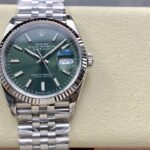 VS Factory Rolex Datejust 36mm Sunburst Green Dial Jubilee Bracelet (126234) 1:1 Super Clone – DD3235 Movement