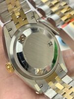 VS Factory Rolex Datejust 36mm Two-Tone Yellow Gold Black Diamond Dial Jubilee Bracelet (126233) 1:1 Super Clone – DD3235 Movement - Image 5
