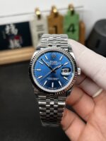 VS Factory Rolex Datejust 36mm Sunburst Blue Dial Jubilee Bracelet (126234) 1:1 Super Clone – DD3235 Movement