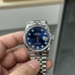 VS Factory Rolex Datejust 36mm Sunburst Blue Diamond Dial Jubilee Bracelet (126234) 1:1 Super Clone – DD3235 Movement