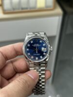VS Factory Rolex Datejust 36mm Sunburst Blue Diamond Dial Jubilee Bracelet (126234) 1:1 Super Clone – DD3235 Movement