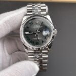 VS Factory Rolex Datejust 36mm “Wimbledon” Dial Jubilee Bracelet (126234) 1:1 Super Clone – DD3235 Movement