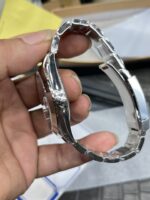 VS Factory Rolex Datejust 41mm Sunburst Slate Dial Smooth Bezel Oyster Bracelet (126300) 1:1 Super Clone – DD3235 Movement - Image 8