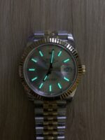 VS Factory Rolex Datejust 41mm Two-Tone Yellow Gold Silver Dial Jubilee Bracelet (126333) 1:1 Super Clone – DD3235 Movement - Image 5