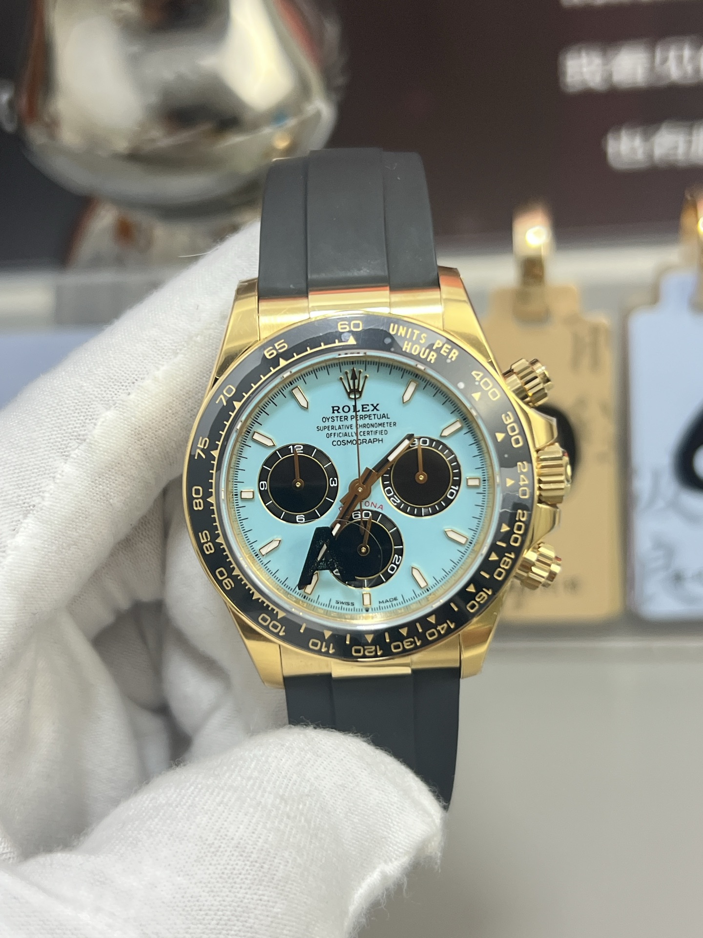 vsf-11920-21e0d37403-i1772790975854_7843_0_0-1 VS Factory Rolex Cosmograph Daytona “Tiffany” Turquoise Dial (126518LN) 1:1 Super Clone – DD4131 Movement - Image 1