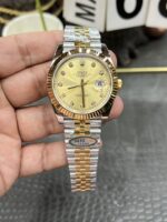 VS Factory Rolex Datejust 41mm Champagne Diamond Dial Fluted Bezel Jubilee Bracelet (126333) 1:1 Super Clone – DD3235 Movement