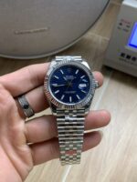VS Factory Rolex Datejust 41mm Blue Fluted Motif Dial Fluted Bezel Jubilee Bracelet (126334) 1:1 Super Clone – DD3235 Movement