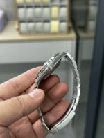 VS Factory Rolex Datejust 41mm Mint Green Sunburst Dial Smooth Bezel Oyster Bracelet (126300) 1:1 Super Clone – DD3235 Movement - Image 7