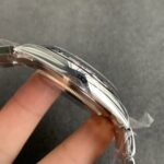 VS Factory Rolex Datejust 41mm Silver Sunburst Dial Fluted Bezel Oyster Bracelet (126334) 1:1 Super Clone – DD3235 Movement - Image 5