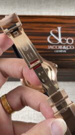VS Factory Rolex Yacht-Master 40mm Rose Gold Matte Black Dial Ceramic Bezel Oysterflex Strap (126655) 1:1 Super Clone – DD3235 Movement - Image 6