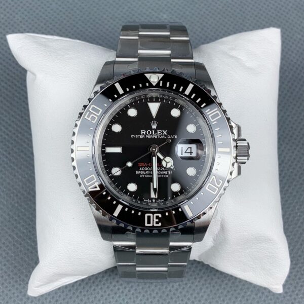 VS Factory Rolex Sea-Dweller 43mm “Single Red” Black Dial Ceramic Bezel Oyster Bracelet (126600) 1:1 Super Clone – DD3235 Movement