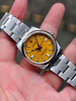 VS Factory Rolex Oyster Perpetual 36mm Yellow Dial Smooth Bezel Oyster Bracelet (126000) 1:1 Super Clone – DD3230 Movement - Image 4
